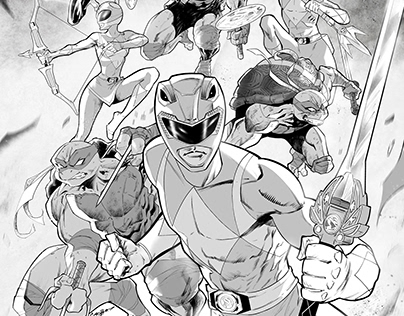 Power Rangers + Ninja Turtles!