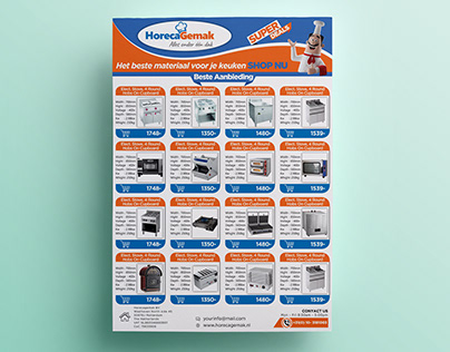 Product Price Flyer Design
