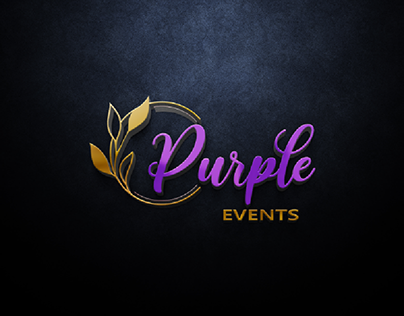 Brand Identity design for Purple Events