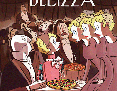 Illustrations made for Delizza.ir