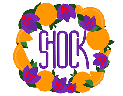 Shock Bubbles | Логотип для газировки