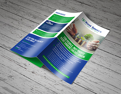 Nonprofit Trifold Brochure Design