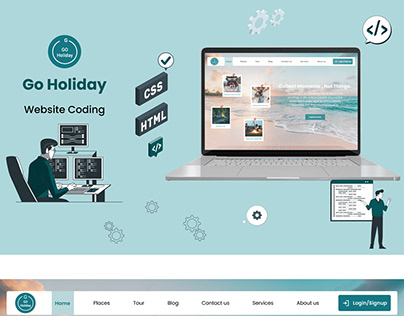 Go Holiday-Website Coding
