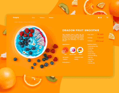 Tropic - Fresh fruits online store