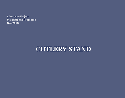Cutlery Stand