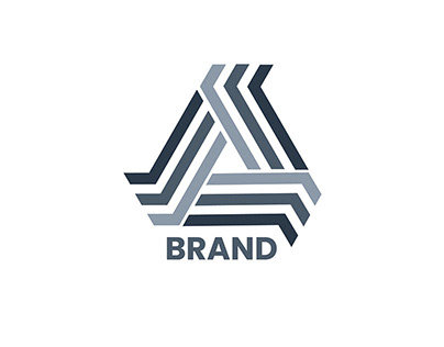Logo Design Letter A-D-L-P and Symbol Triangle