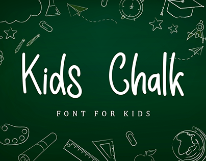 Kids Chalk Font For Kids