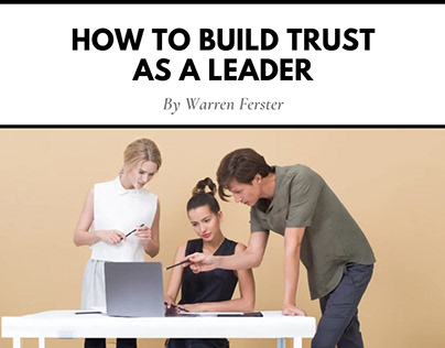 How to Build Trust as a Leader