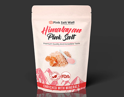 Pouch Design For Pink Salt Wall