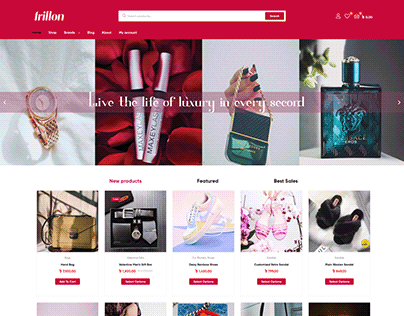 Frillon - Shopping Website