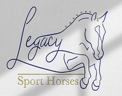 Legacy Sport Horses Logo Design