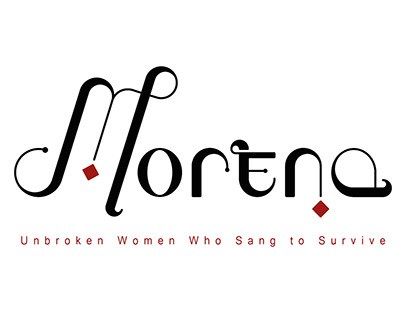 Morena - Concert title design