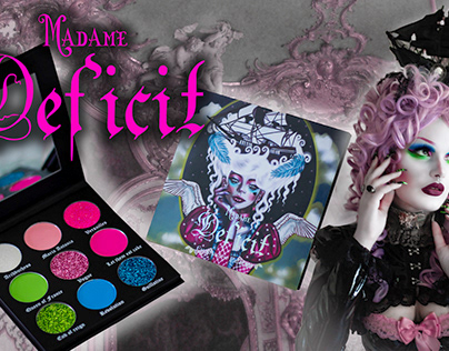 Lovelace Cosmetics Madame Deficit Website Banner