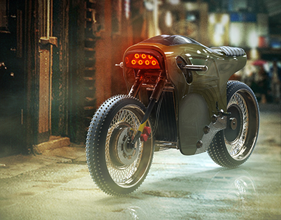 Electric Cafe Racer Concept