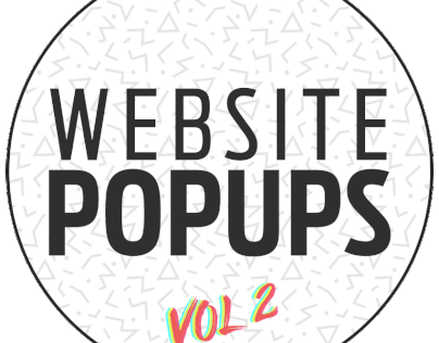 Website Popups Vol 2
