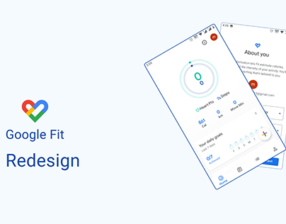 Redesign Google Fit with Material You