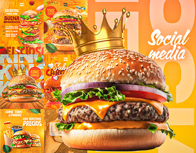 Social media - Burger 2023