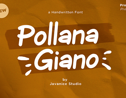 Pollana Giano - Free Font