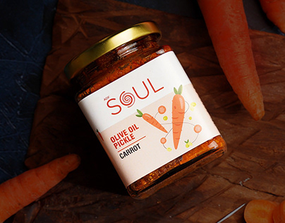 Soul Foods Carrot Pickle Olive Oil: Fusion Delicacy