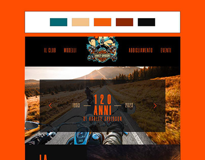 New project for motorcycle club website