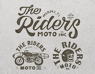 The Riders Moto Inc Branding