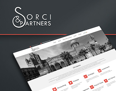 Sorci & partners website
