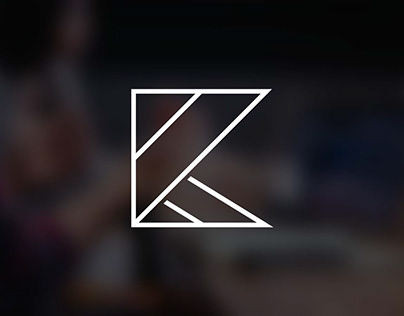 Logo monogram design KNAZ