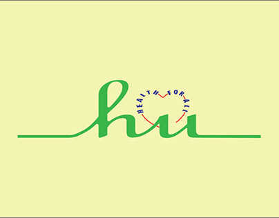 HU (Health Up) - Logotype
