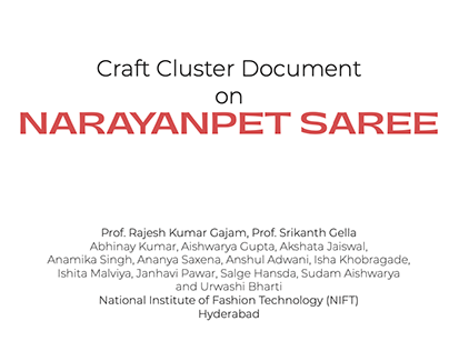 Craft Cluster Document- Narayanpet Saree