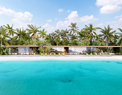 BEACH VILLA IN MALDIVES