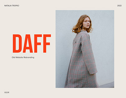 Daff Website Rebranding