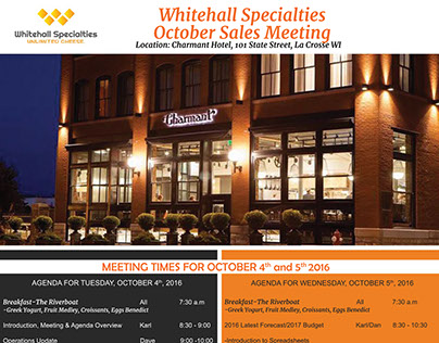 Sales Meeting_Whitehall Specialties