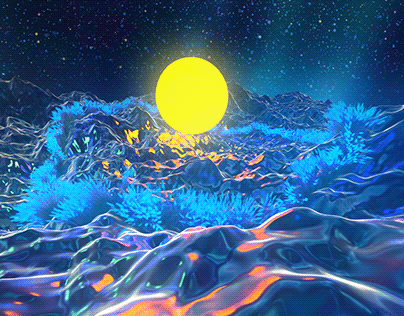 Holy Sun, 3D Animation Loop