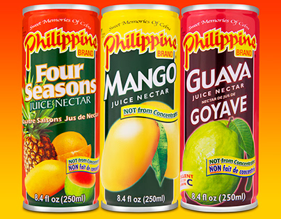 Philippine juice. e-commerce photos