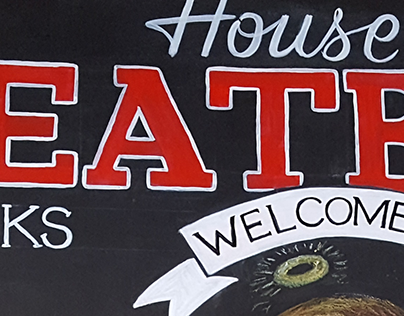 House of Meatball menu sign