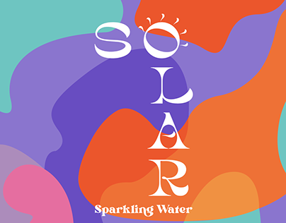 Solar Sparkling Water | Packaging Design