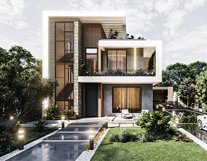 Modern Villa Exterior Design
