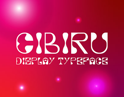Cibiru - Free Display Typeface
