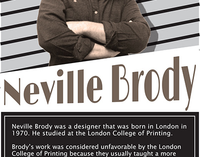 Neville Brody Poster