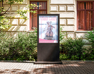 Vladi Cello - Poster Design - Concert