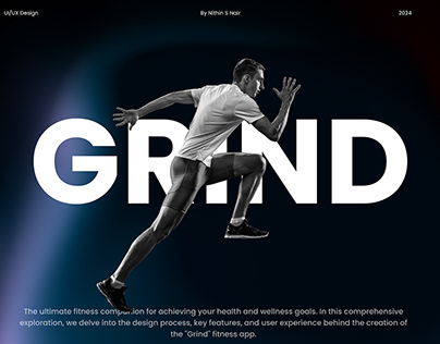 Grind fitness app | UI/UX Design