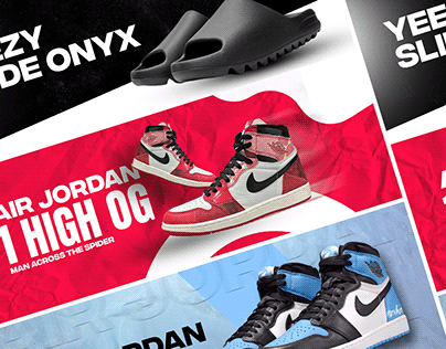Nike Shoes banner design | Graphic design trend 2023