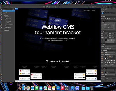 Webflow for Mac Concept