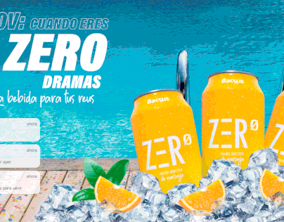 Zero Hard Seltzer Bebida • Creación de Marca