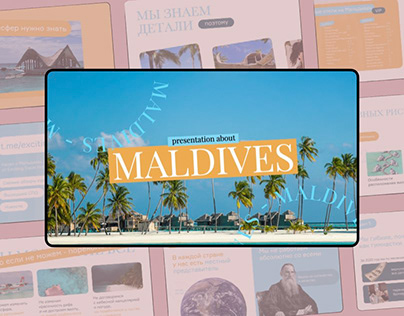 Maldives presentation for tour operators
