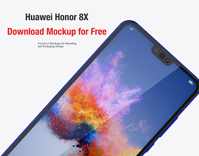 Huawei Honor 8X FREE Mockup