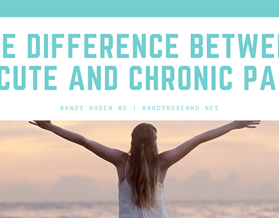 The Difference Between Acute and Chronic Pain