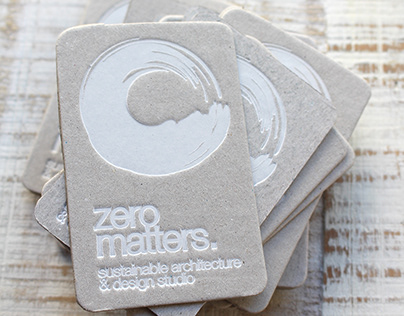 Business card: zero matters