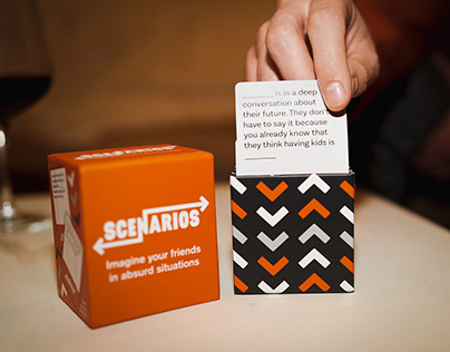 Scenarios Game - Branding, Packaging, Amazon Content