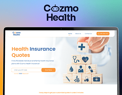 Project thumbnail - Cosmo Health Website (UIUX-Branding)